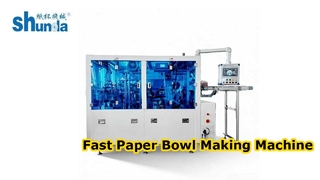Servo Kağıt Kase Makinası Hızlı Üretim 110 adet/dk
