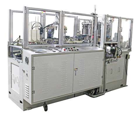 Yeşil Otomatik Kağıt Tüp Makinesi Yüksek Hız 70 - 80 PCS / MIN