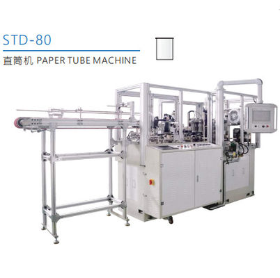 Özelleştirilmiş Kağıt Yapımı İçme Straw Tube Şekillendirme Makinesi PLC Kontrol Sistemi